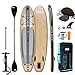 Beyond Marina supボード スタンドアップパドルボード インフレータブル サップボード SUPセット オールラウンドSUP 超軽量 安定性 滑り止め 初心者 長320cm 幅81cm Dリング付き