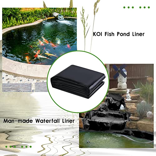 Coocure Pond Liner 7X10Ft, Garden Koi Pond Liner With Seam Repair Tape. Pond Skins For Outdoor Ponds(7X10Ft, 20Mil/0.5Mm) #TOP2