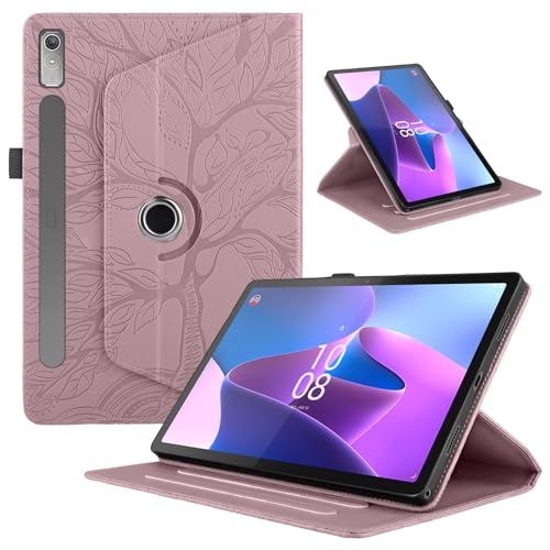 TEDTIKJT Rotating Case for Lenovo Tab P11 Pro 2nd Gen 11.2 Inch 2022 TB138/ TB132 PU Leather Tablet Case 360 Degree Rotating Stand Protective Cover for Lenovo Tab P11 Pro 2nd Gen