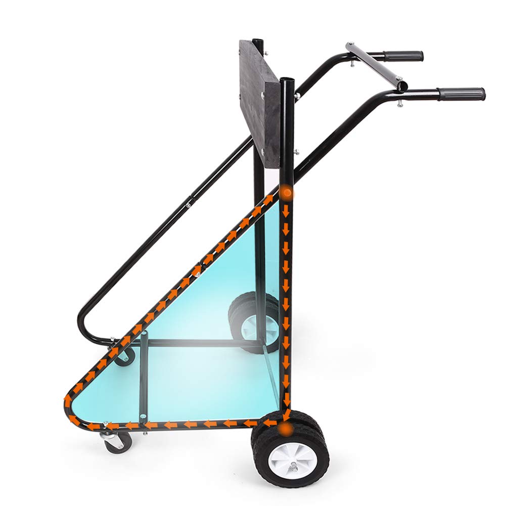 Buy Newsmarts Boat Motor Stand 315LBS Heavy Duty Outboard Engine Carrier Cart Dolly Storage Pro