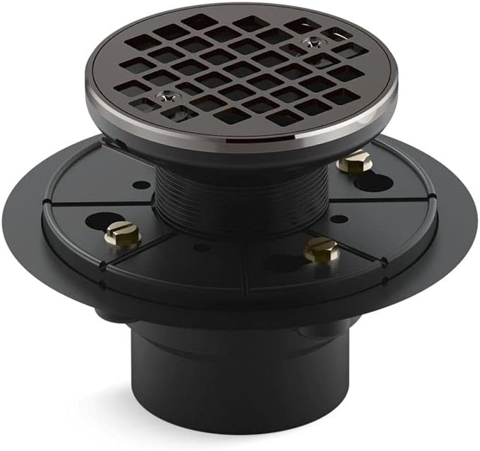 KOHLER Clearflo Round design tile-in shower drain