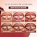 6 Pcs Gradient Lip Liner and Lipstick Combo Set - 2-in-1 Ombre Lipstick & Brown Lip Liner Duo - Waterproof, Long-Lasting, Matte Finish - Smudge-Proof, Full Coverage Lip Kit for Fuller & Plumper Lips