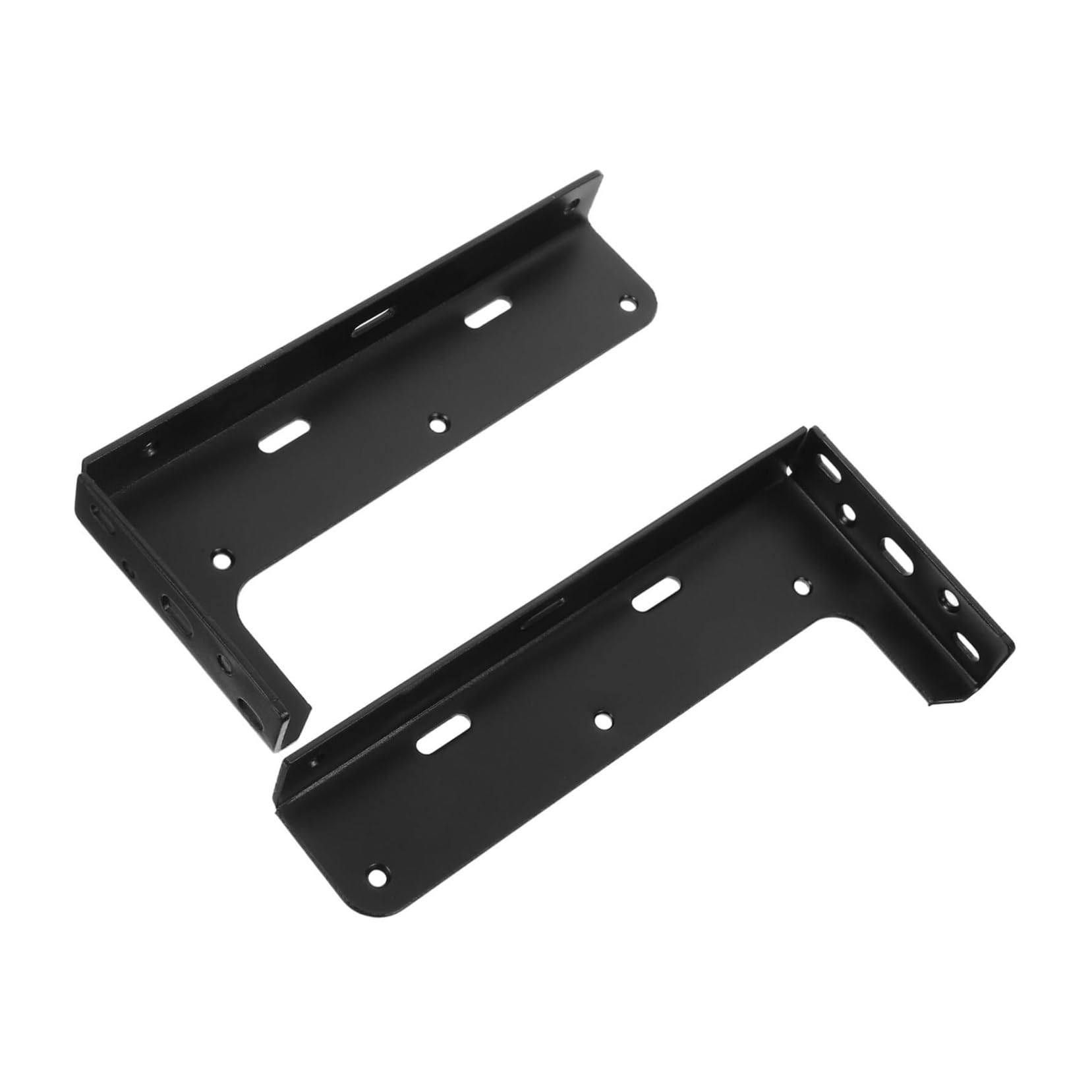 Juaksqzyi One Color 2Pcs Heavy Duty Floating Shelf Brackets Hidden Design Wall Mount Hanger Brackets, For Tv Shelves Nightstands(22.00Cm)