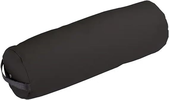 EARTHLITE Bolster Pillow Fluffy Durable Massage Bolster, 100% PU Upholstery incl. Strap Handle/Professional Quality for Massage Tables/Back Pain Relief