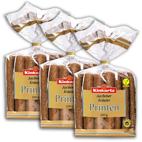 3 er Pack Kinkartz Aachener Kräuter-Printen 3 x 200g
