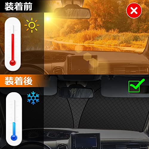 BLUESEATEC N-BOX JF3 JF4 フロントガラスサンシェード