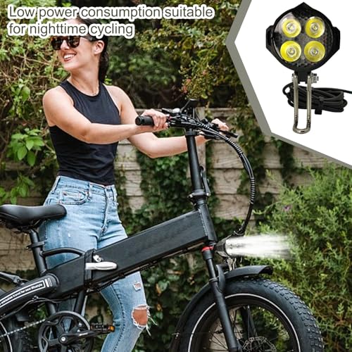 Spot-lumière compacte haute luminosité pour phare de vélo électrique