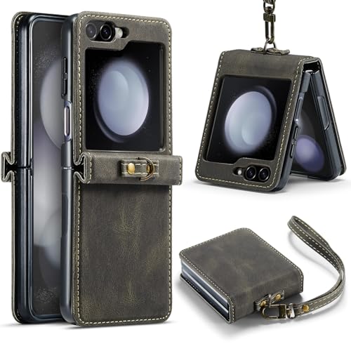 Coque Samsung Galaxy Z Flip 6 antichoc et anti-rayure marron