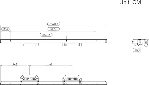 Miniatura 5 de Estribos compatibles con Jeep Gladiator JT 2020-2023 de 4 puertas, Off-Road Gladiator JT, escalones laterales, barras Nerf, textura pesada,