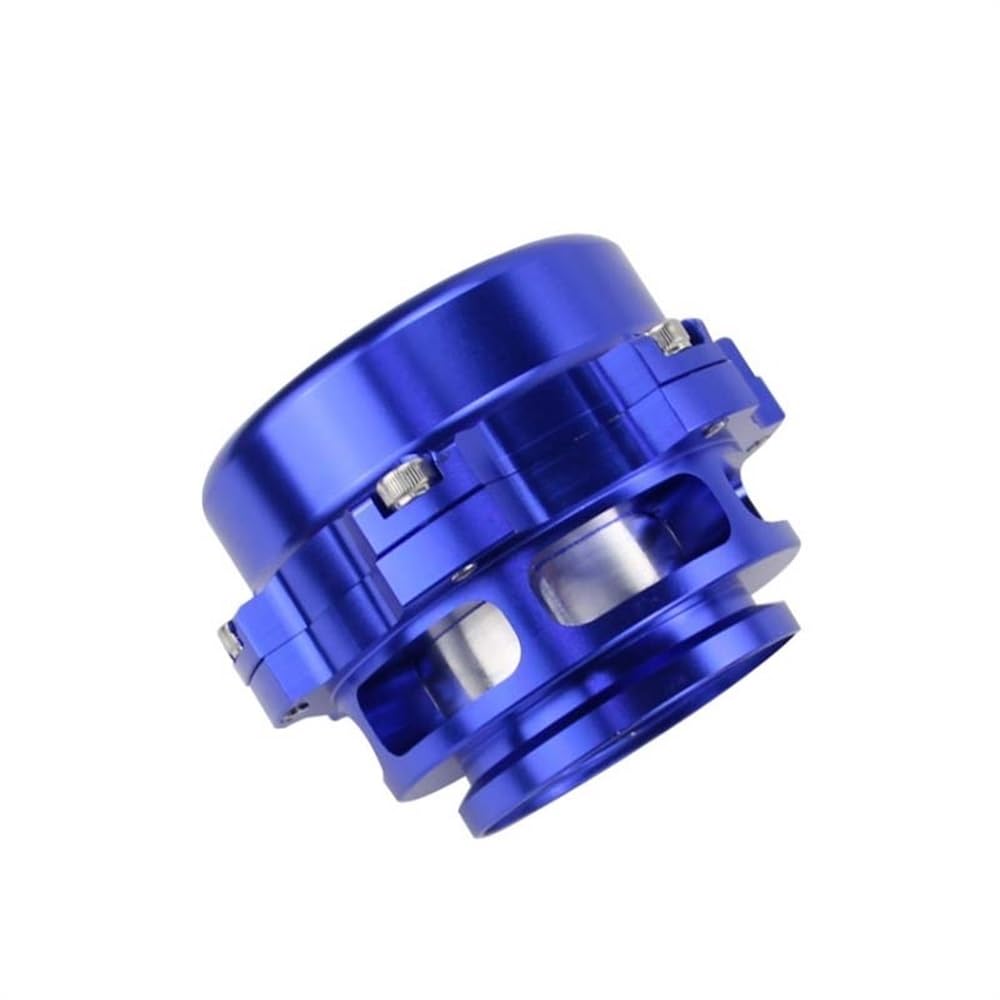 VáLvulas De Escape Válvula de descarga de banda en V universal de 50 mm Tipo BOV Q con soldadura en brida de aluminio 35 PSI Valvula De Descarga(Gold)