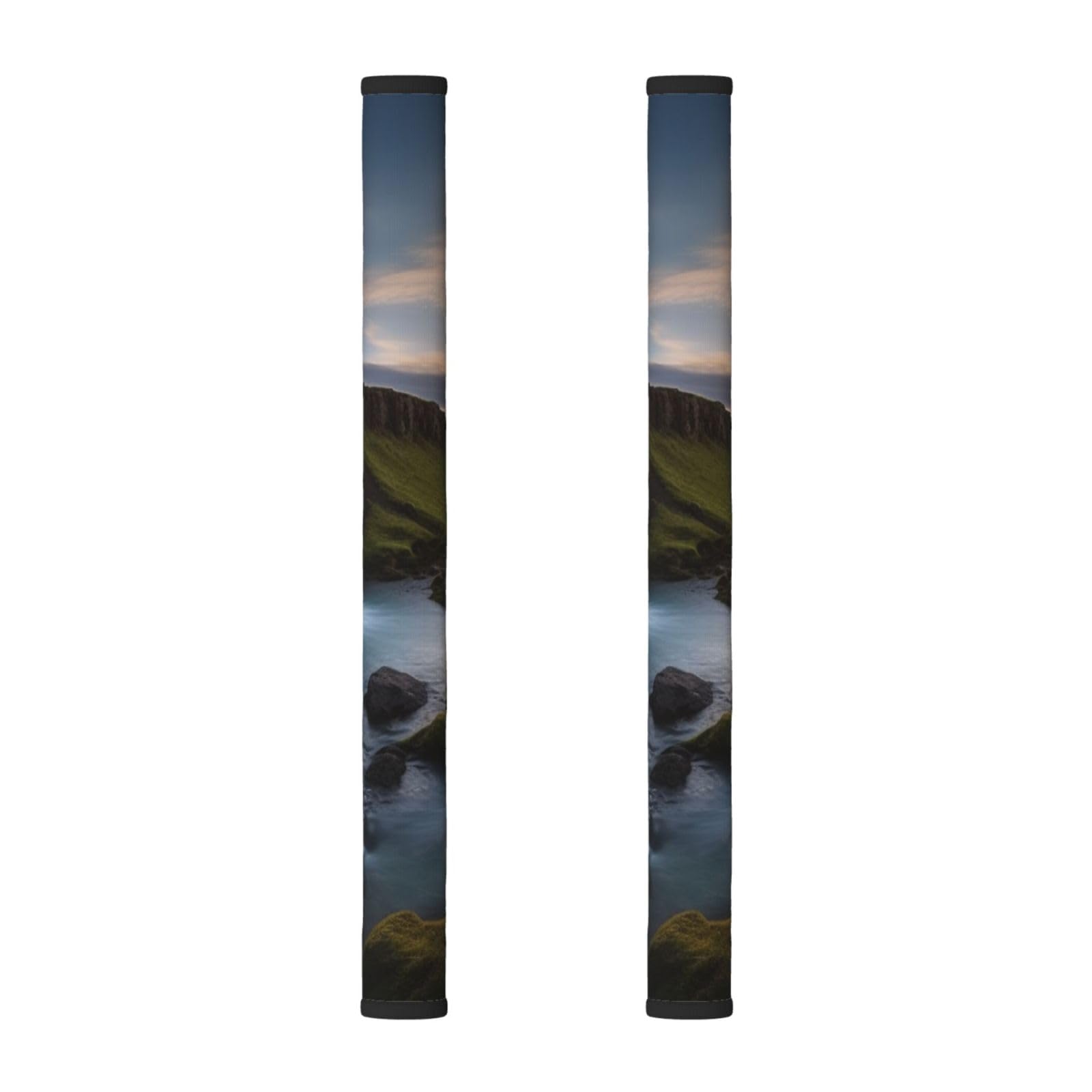 VGFJHNDF Refrigerator Door Handle Covers 2-Pack, Beautiful Iceland Printed Protect and Decorate for Fridge Ovens Dishwashers