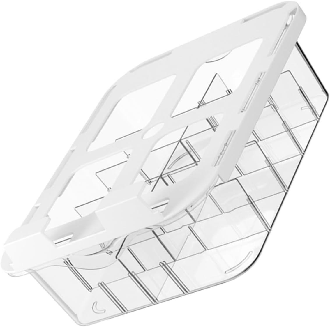 Garneck Closet Organizer Drawer Divider with Transparent Compartments Sturdy and Break Resistant Socks and Underwear Storage Box Dustproof Clothing Organizer for Home Closet Neatness