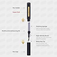 Vista 2 de Bolígrafo de limpieza Hagibis para Airpods Pro 1 2, kit de limpieza multifunción, cepillo suave para estuche de auriculares Bluetooth, herramientas
