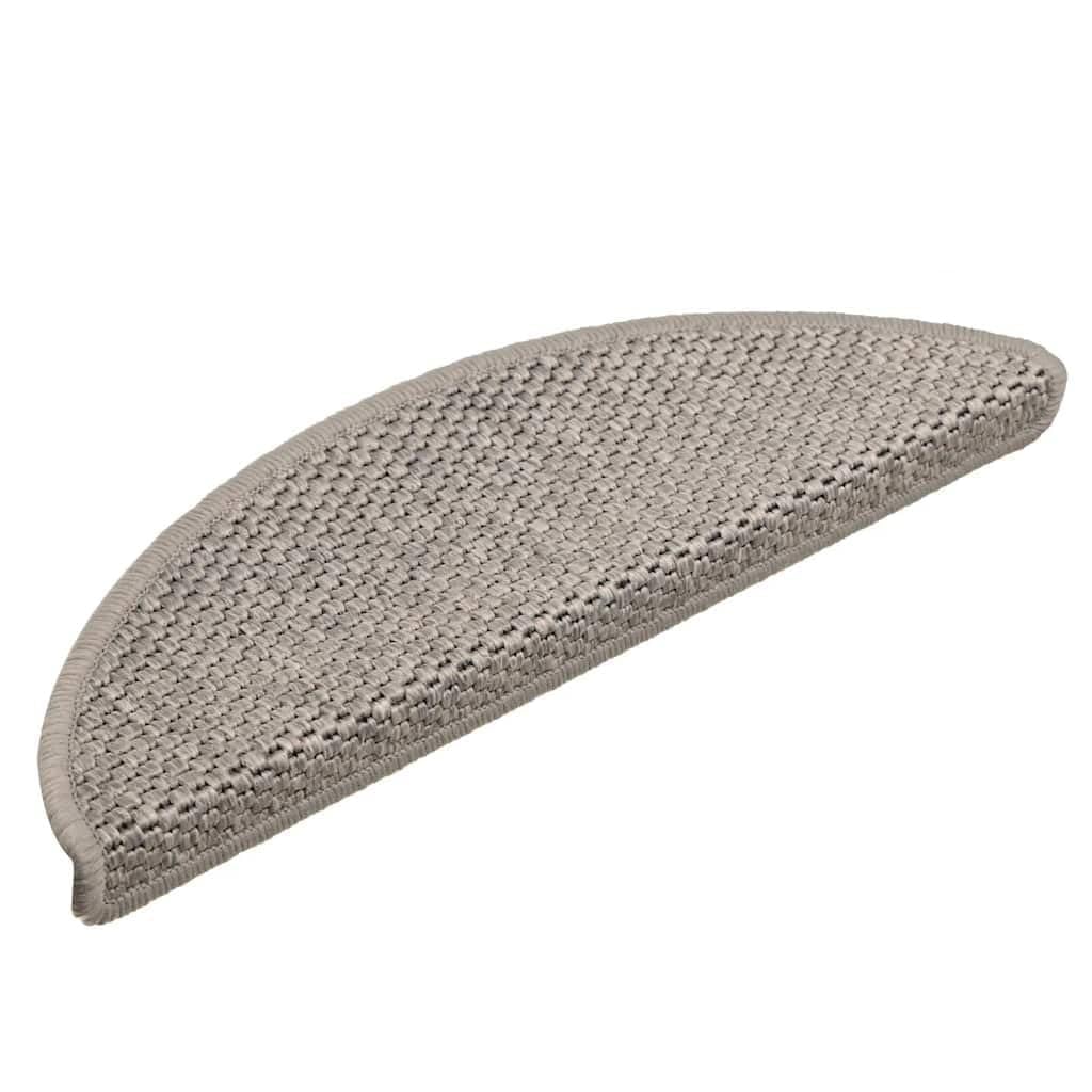 Tapis d'escalier Autocollants 30 pcs 56x17x3 cm argenté Revêtements de marches Argent,3365859
