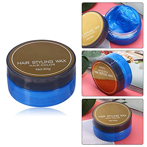 Cera Colorata per Capelli a 5 Colori, Acconciatura...