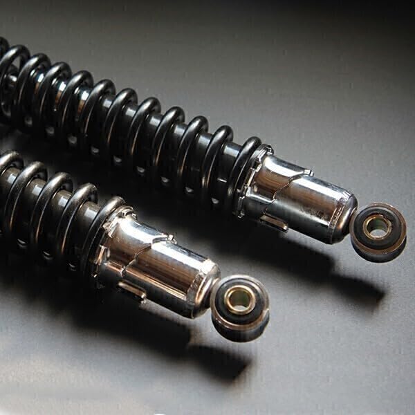235 ホソマキ リアサスペンション-suspension シルバー x 黒いこと