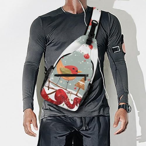Bolso tipo bandolera para senderismo y uso casual unisex miniatura 2