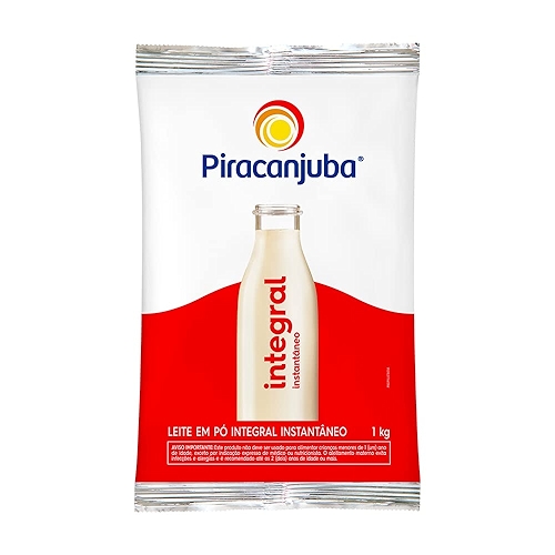 Piracanjuba Leite Em Pó Integral Instantâneo 1Kg Piracanjuba Leite Em Pó Integral Instantâneo 1Kg