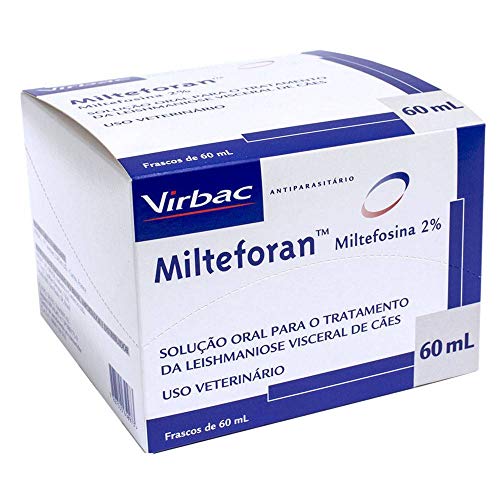 Antiparasitário Virbac Milteforan para Cães - 60ml