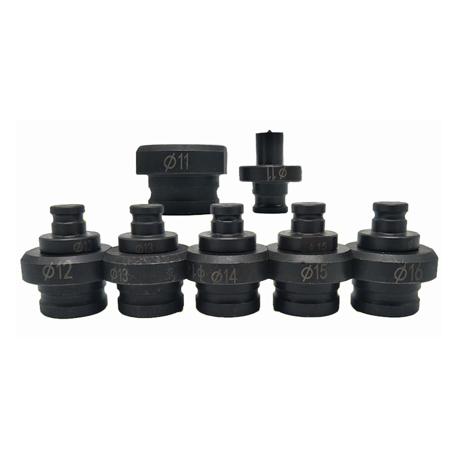SSIMOO 1 Uds MHP-20 punzonadora hidráulica eléctrica portátil troqueladora de hierro de ángulo de aluminio de cobre troqueladora kindly(Size:6mm)