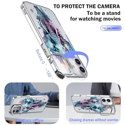 Coque iPhone 16 Plus béquille antichoc compatible charge magnétique fine rigide