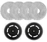 YYzzCaithe 4 Mop and 2 Mop Pad Plate Accessories