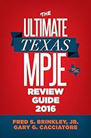 The Ultimate Texas MPJE Review Guide 2016 0692623590 Book Cover