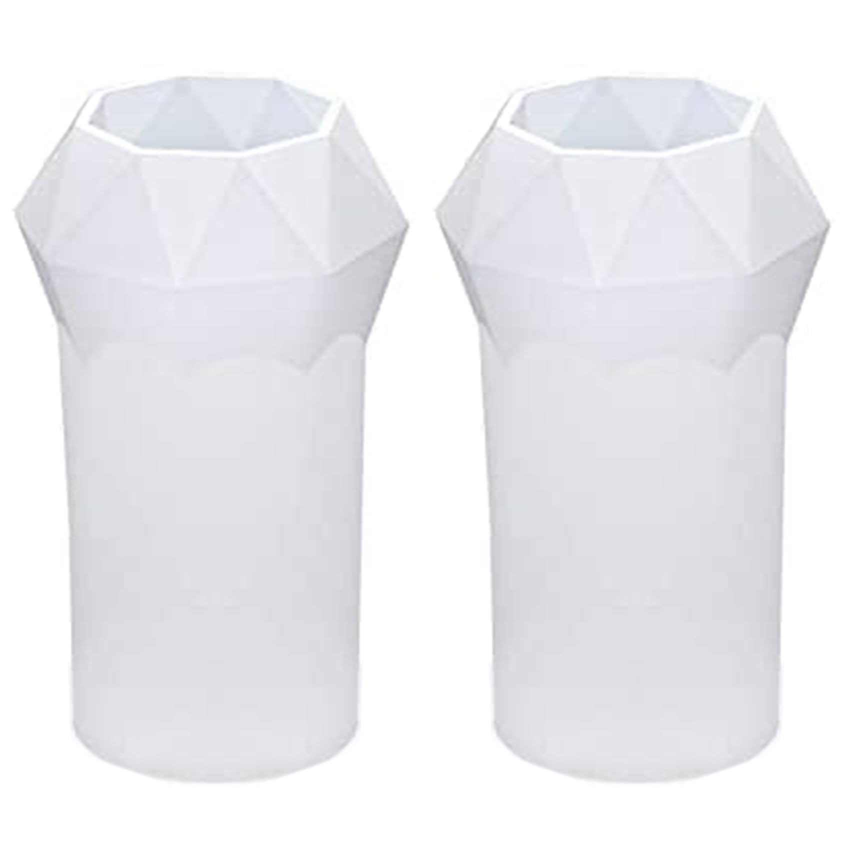 Hndhbfgrt 2X Cone Resin Mold Silicone Shape Ring Holder Mold for Resin Casting Ring Cone Pyramid Silicone Mold