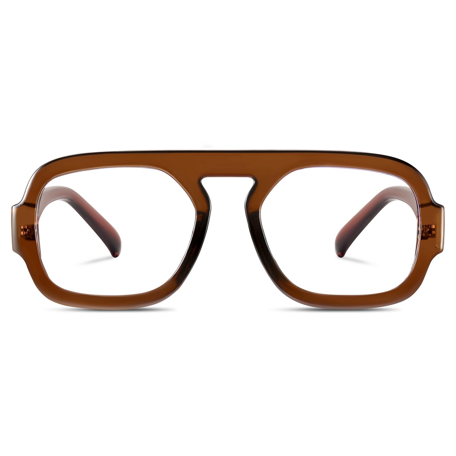 Okulary pilotki dla kobiet i mężczyzn, niebieskie światło, kwadratowe, płaska góra, okulary do telewizora komputerowego, ochrona przed zmęczeniem oczu