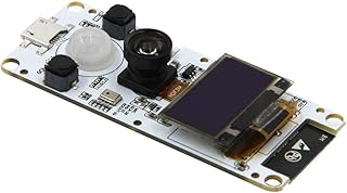 Fasizi ESP32 T-Camera ESP32 WROVER PSRAM Camera Module 4MBytes SPRAM ESP32-WROVER-B OV2640 Camera Module with 0.96 inch OLED-Fish-Eye Lens