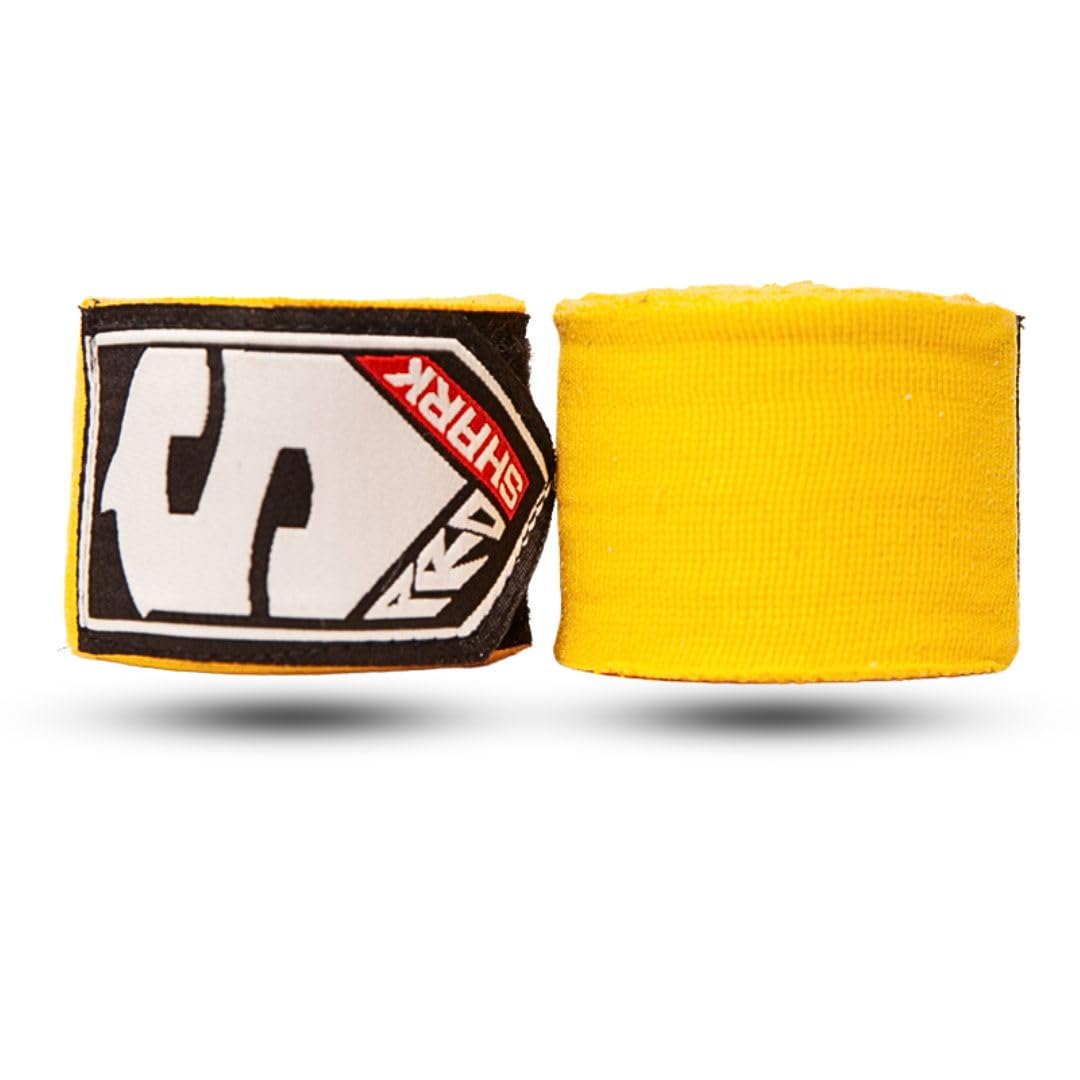 SHARK BOXING Vendas Boxeo 5 Metros, Vendas de Boxeo, Vendas para Muay Thai, Kick Boxing, MMA, Boxeo Lazo para Pulgar, Máxima Sujeción