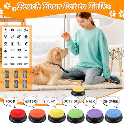 Training Tips for Dog Talking Buttons