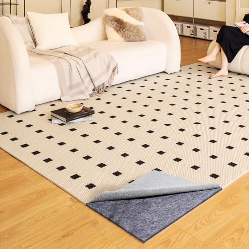 Tuotpe Felt Rug Pad, 5X7 Ft Extra Large Area Rug Cushioned Non Skid Carpet Pad thumb #5