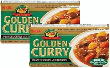 S&B - Golden Curry Medium Hot 220 gr x 2 uds - Pack Promoo