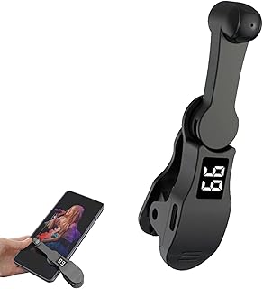 Clicker automático de pantalla de teléfono USB | Clicker simulado para juegos, gustos TikTokk, compras, tareas | Plegable y ajustable para smartphones