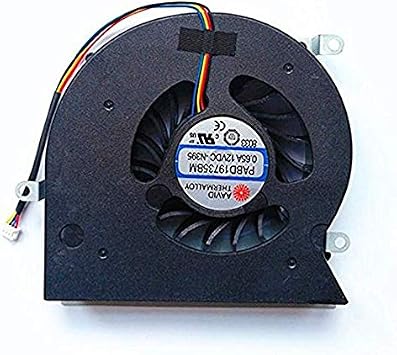 wangpeng Replacement New Laptop Cooling Fan for MSI GT62 GT62VR GT62 6RD 6RE 7RE MS-16L1 MS-16L2 MS-16L3 Terrans Force S5 S6 S5-A1 Cooling Fan Cooler PABD19735BM N322 N395 Fan