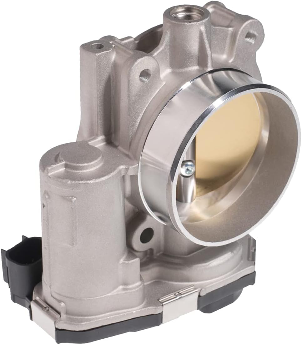 AUQDD Automotive Fuel Injection Throttle Body Assembly (For 3.0L/3.6) Fit For 2008-2011 Cadi-llac CTS STS,07-11 SRX /10-11 Chevy Camaro Equinox/GMC Terrain (Replace # TB1044 S20018 12604075 12616994)