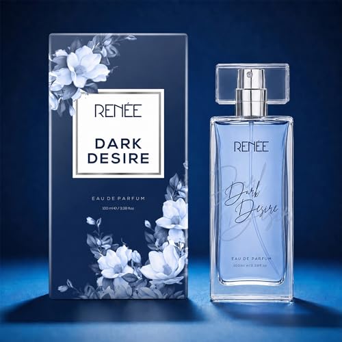 Image of RENEE Eau De Parfum Dark Desire | Long Lasting Fragrance l Premium Perfume | Notes of Almond & Sandalwood | Perfect Gifting Option for Women l Floral Scent for All Occasions | Travel Friendly l 100 ml