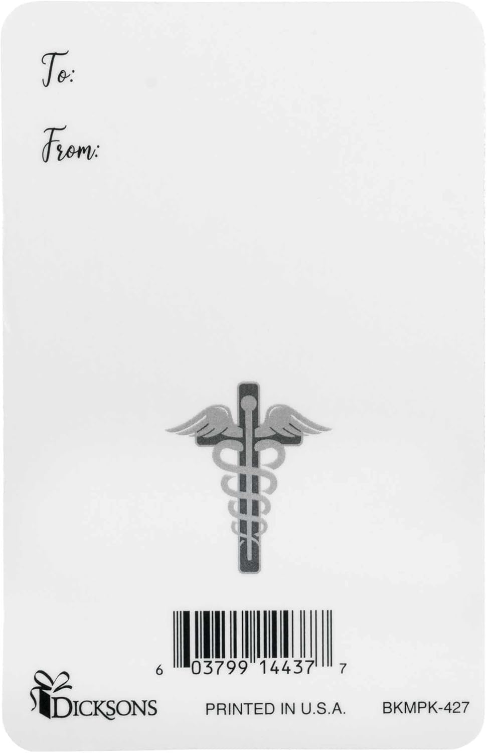 Dicksons God Took Best Angels Made Nurses Blue 4 inch Paper Pocket Card Bookmark Pack of 12