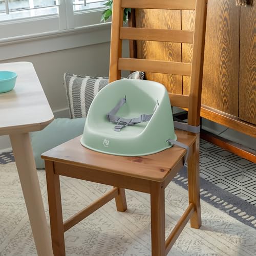 Ingenuity: ity by Ingenuity My Spot Easy-Clean Baby Booster Feeding Chair, 3-Point Harness, Washable Removable Straps - Green - image 9
