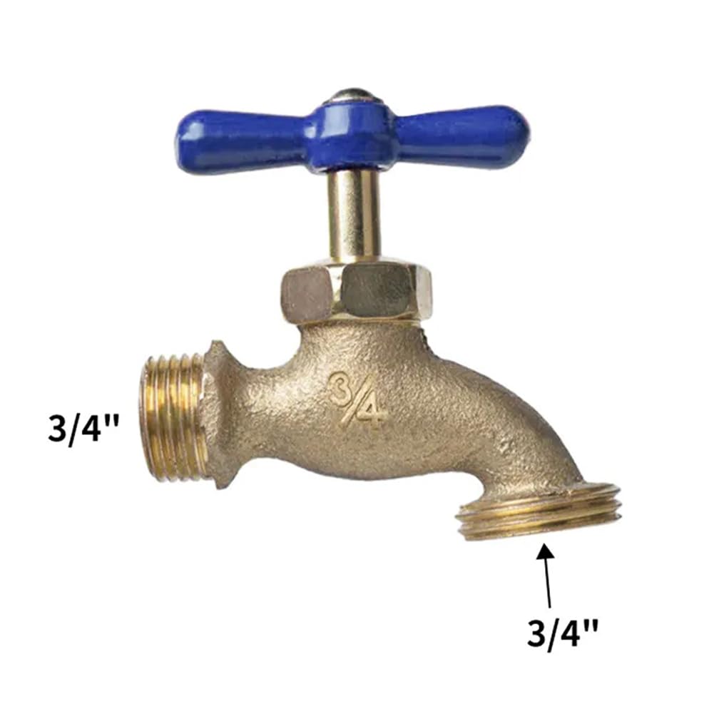 Wall Mounted Faucet Single Handle Water Tap for Laundry Washing Machine Bathroom Sink Garden — view 2