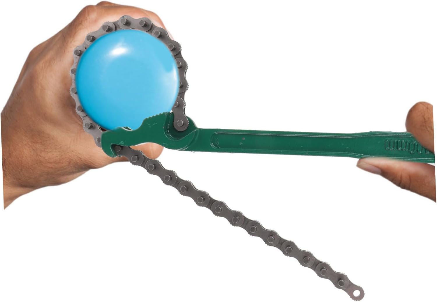 Heavy Duty Chain Wrench Oil Filter Wrench with Nonslip Handle for Plumbing Installation and Auto Repair Efficient Grip for Maximum Locking Force