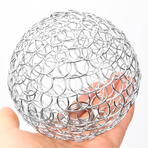 OSALADI Wire Lampshade Stylish Wrought Iron Globe Lampshade for Pendant Lighting Decorative Lamp Shade Cover for Aisles Cafes and Homes - Image 6