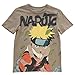 Naruto Boys Short Sleeve Fashion T-Shirt and Mesh Short 2pc Set