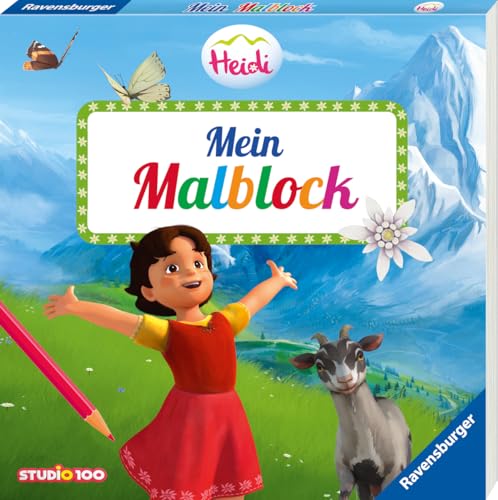 Preisvergleich Produktbild Heidi - Mein Malblock