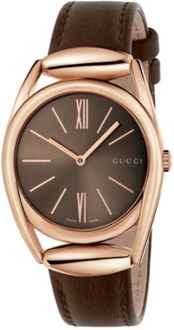 Gucci Horsebit Brown Dial Brown Leather 