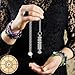 Ibrahim Karim Universal Pendulum, Healing Metal Pendulums, Gold Double ISIS Steel Copper Pendulum, Dowsing Pendulum for Divination, Meditation, High Energy Pendulo de Bronce Pendulos de Mesa 001