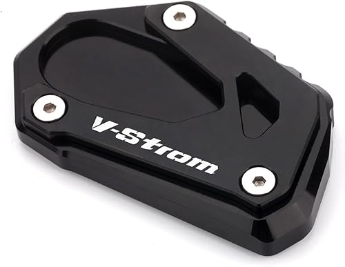 Motorcycle side bracket Motorcycle Foot Side Stand Enlarger Extension Kickstand Pad Plate For Suzuki V-Strom 1000 1050 VSTROM V Strom 1050XT (Color disponible en Yaxa Peru