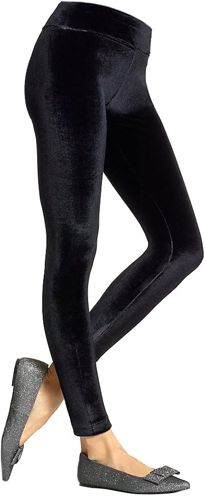 Hue Womens Wide Waistband Velvet 