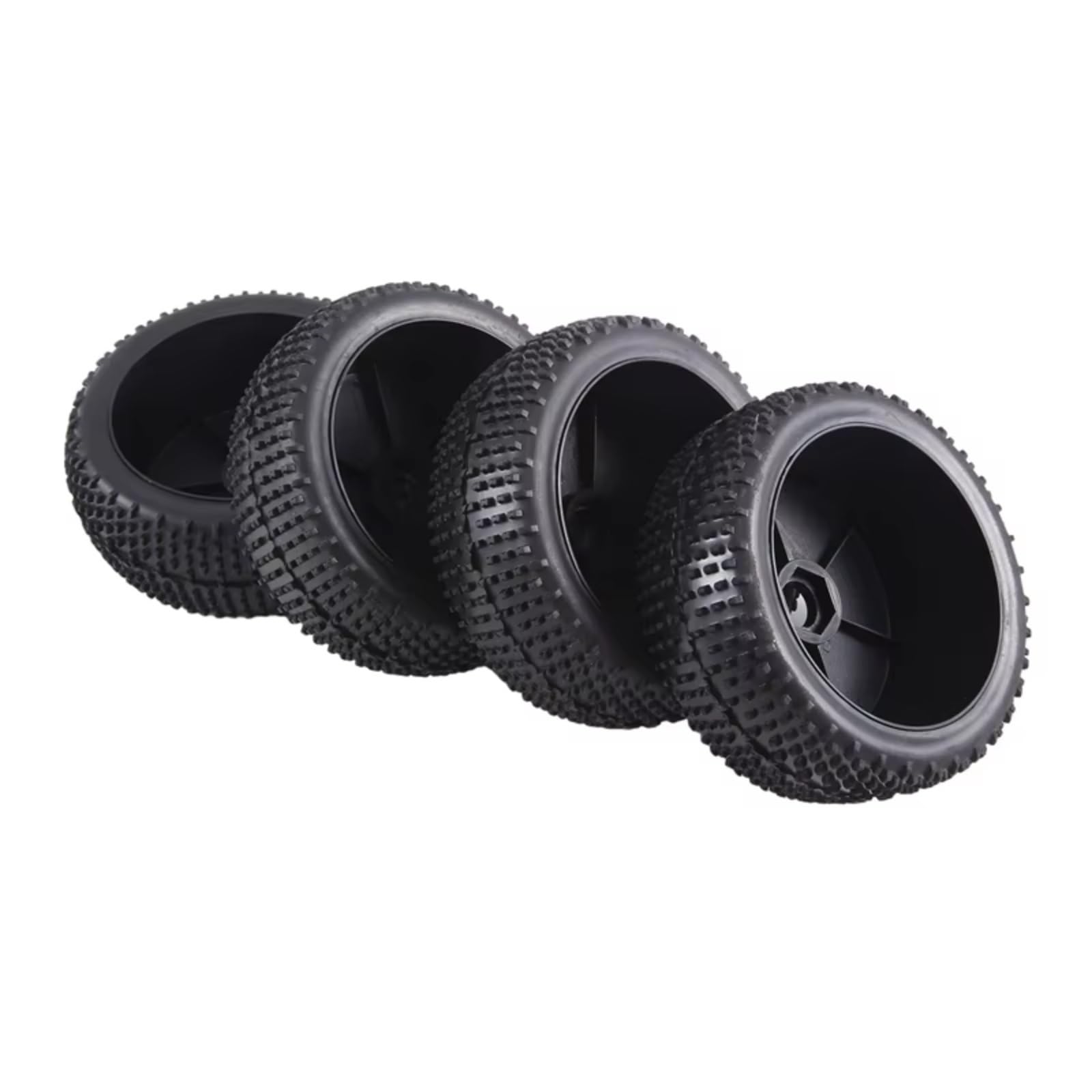 Piezas para Coches RC para 1/8 RC Todoterreno Coche Actualización para Buggy Neumáticos De Goma Llantas Plástico 17 Mm 81-801